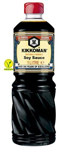 New Kikkoman Soy Sauce, 1 Litre