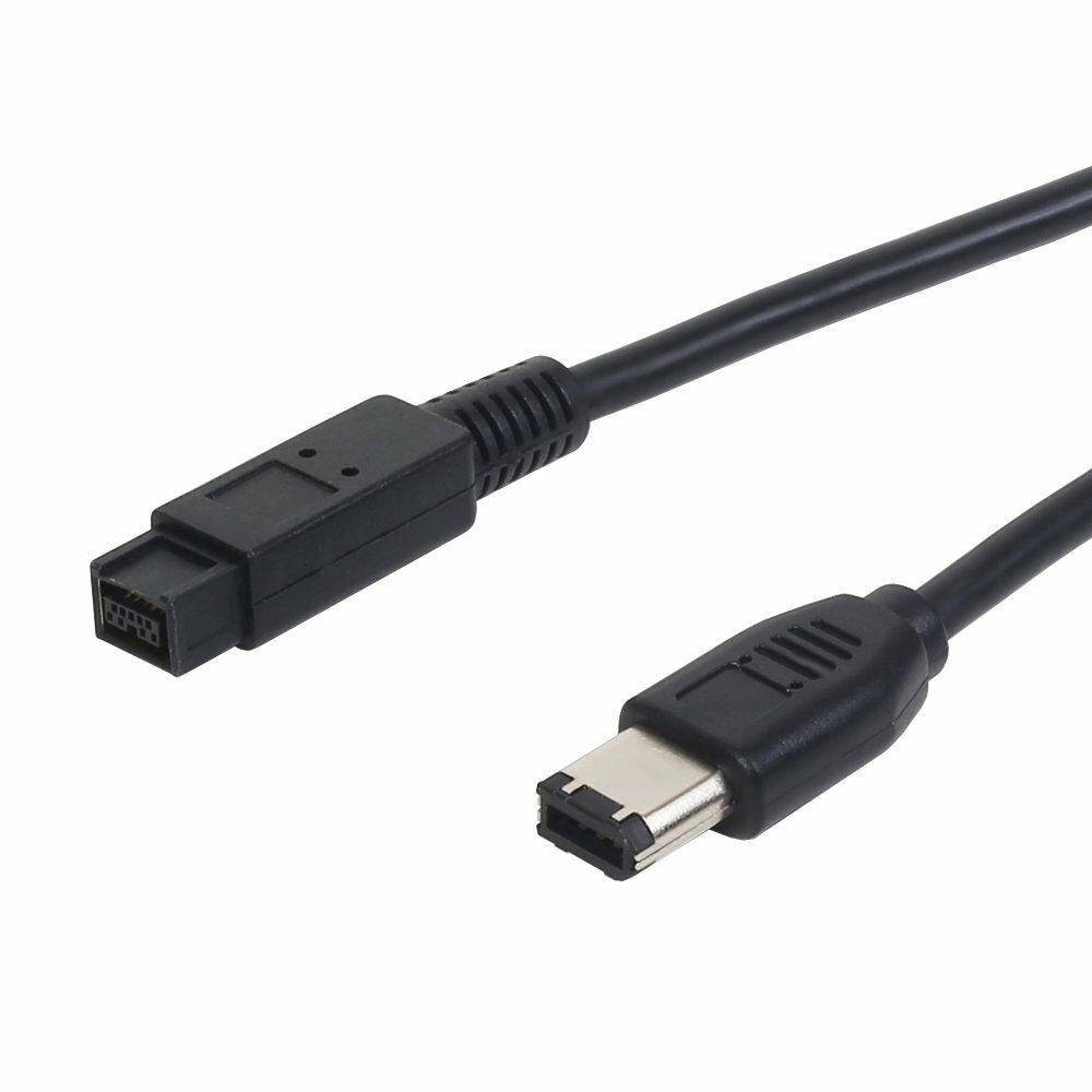 6ft Firewire 800/400 9 Pin To 6 Pin Cable 9-pin 6-pin Ieee 1394b Data Transfer