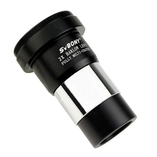 Svbony 1.25'' Barlow Len(2x) Mc Camera Interface For Telescope Eyepiece Astro