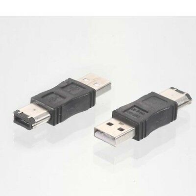 New Firewire Ieee 1394 6 Pin To Usb 2.0 Male Adapter Convertor Cable