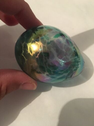 Gibson Art Glass Easter Egg