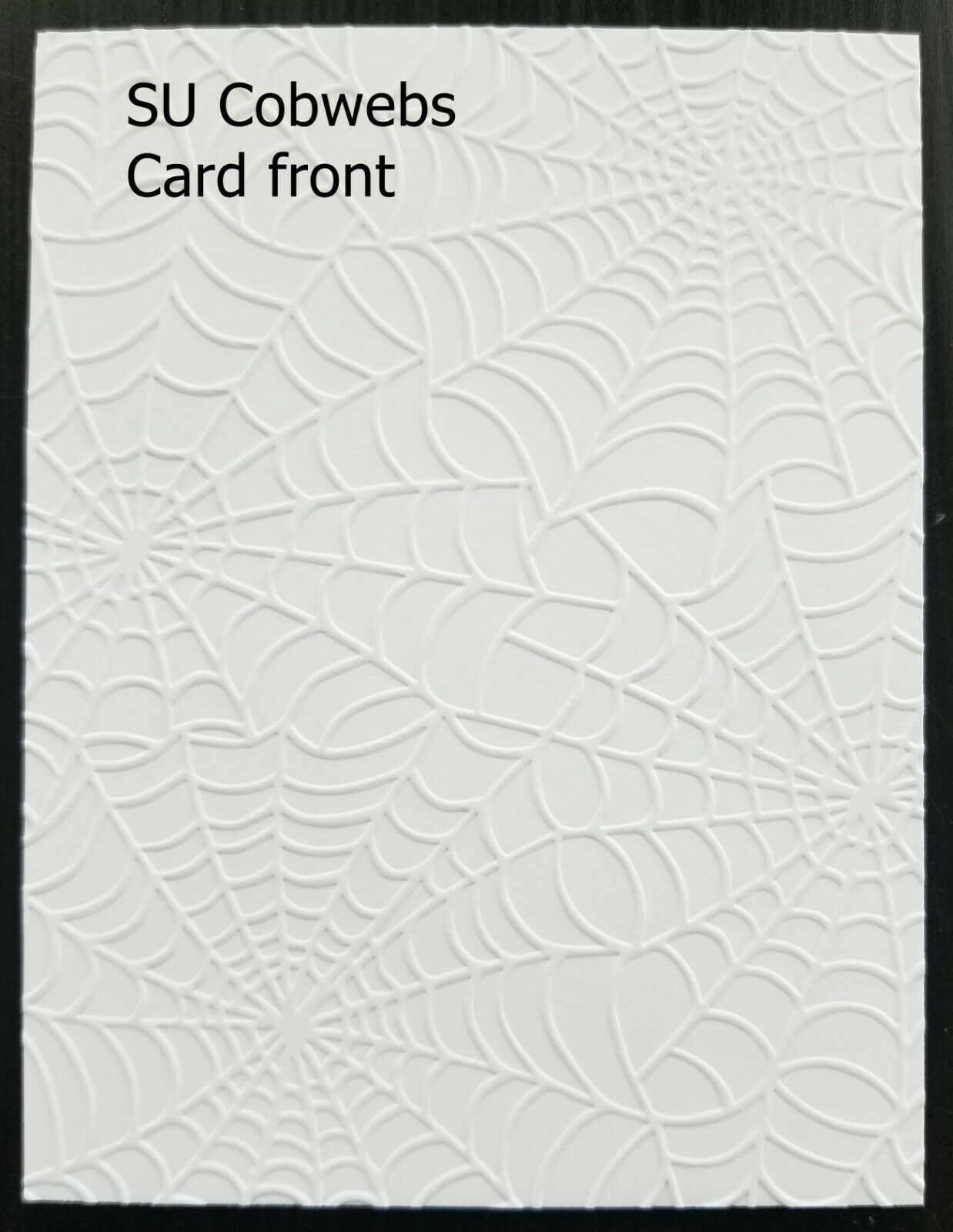 Embossed Holiday Stampin' Up Cardstock Card Fronts, Buy 5 Sets Get 1 Set Free